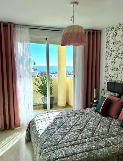 Panoramic Seaview Daire Mijas Dış mekan fotoğraf